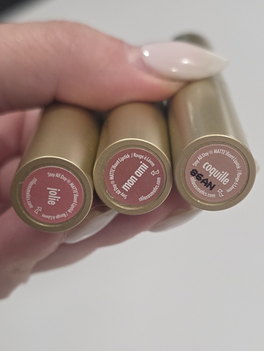 Stila Stay All Day MATTE'ificent Lipstick Bundle – Jolie, Mon Ami & Coquille - Picture 10 of 10